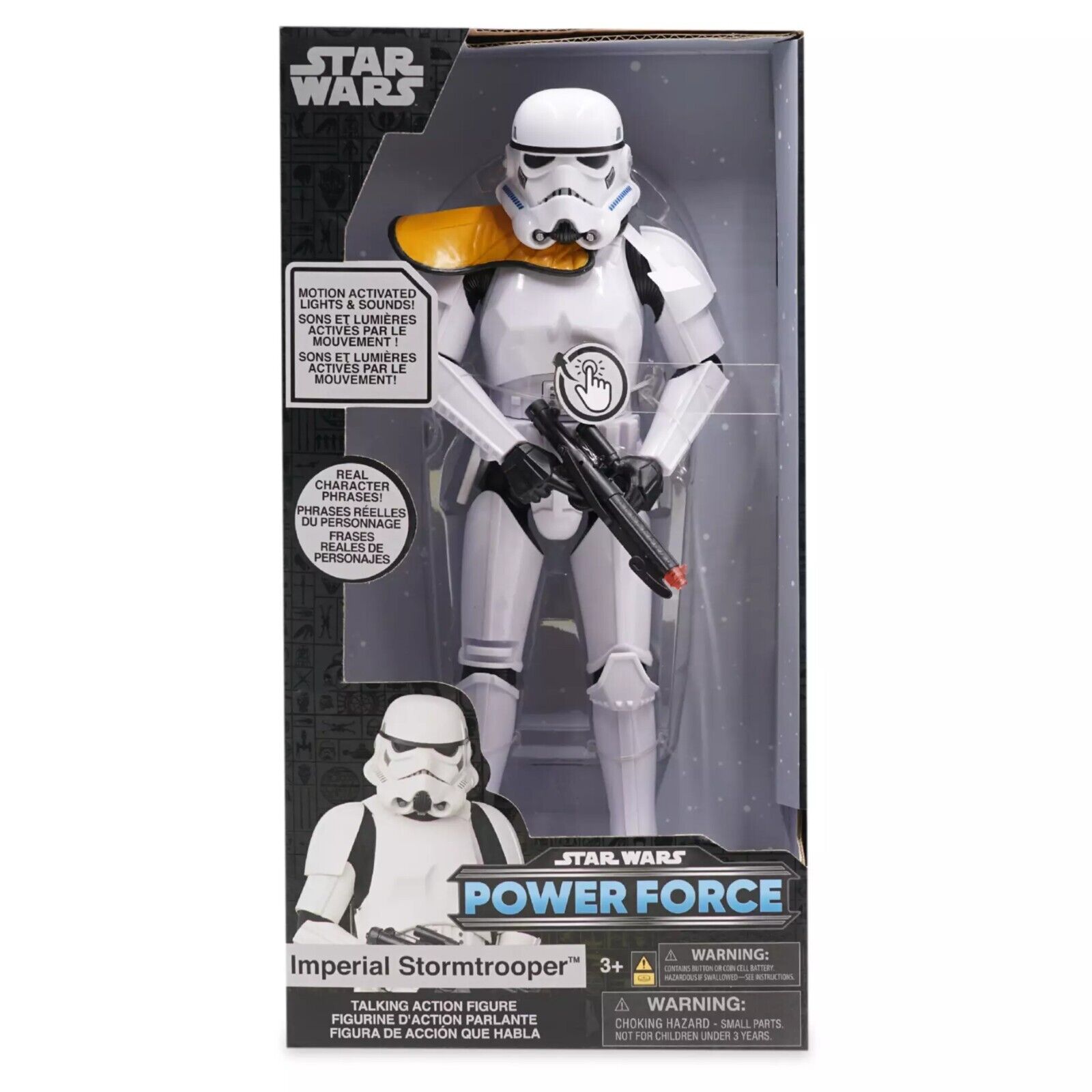 Star Wars Disney Parks Power Force Imperial Storm Trooper Talking Action Figure