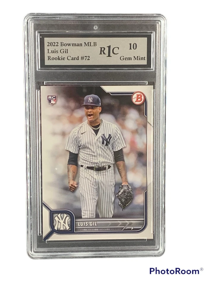 2022 Bowman Baseball -- YOU PICK - Graded Rookie Card by R1C 10 Gm Mint - Image 4 of 4