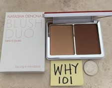 Natasha Denona Blush Duo: 07 02 Toutou  01 Neutral Beige 7gx2 FULL Sz RET 38