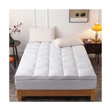 Mattress Topper Queen Size - Extra Thick Mattress Pad Cover - Pillow Top Deep...