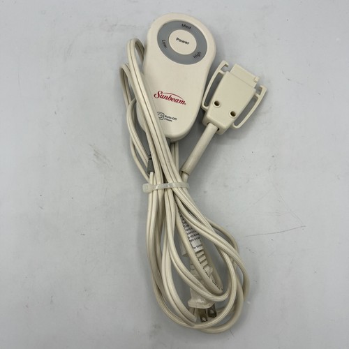 OEM Sunbeam E23623SP Style M85AP Elektrische Heizdecke 3 Zinken Controller