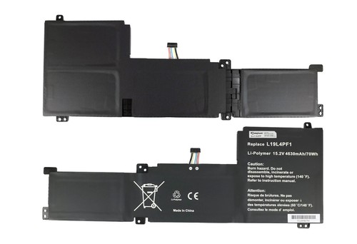 Laptop-Akku pour Lenovo Ideapad 5 15IIL05, L19L4PF1, L19M4PF1, SB10W86946, - Photo 2/7