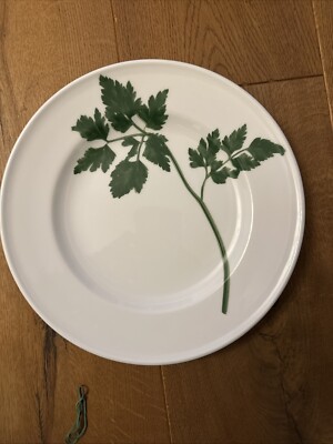Dibbern Schönwald - Teller - rund - Dm. 26cm - Motiv Basilikum