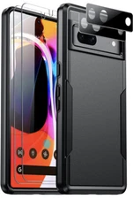 Temdan [5 in 1] for Google Pixel 7 Case,with 2 Pack 