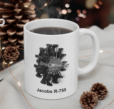 Jacobs R-755 Radial Engine Coffee Mug