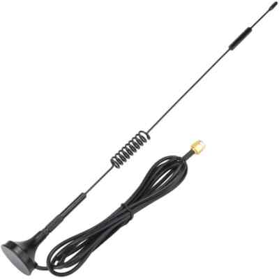 433MHz Antenna Magnetic Suction Cup 10dBi High Gain SMA Male RG174 3M Cable