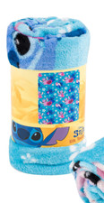 Stitch Lilo Soft Silk Touch Fleece Throw Blanket 40"x50", New