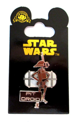 DISNEY STAR WARS WEEKENDS 2015 PIN -  MYSTERY BOX PIT DROIDS PIN -  LR