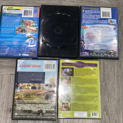 5 DVD's Toy Story 3, Shrek 3, FINDING NEMO Collector's Edition