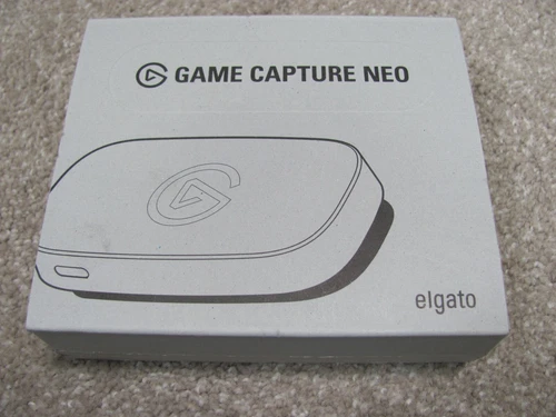 Elgato Game Capture Neo USB Portable Capture Card 4K60 HDR Passthrough 1080p60