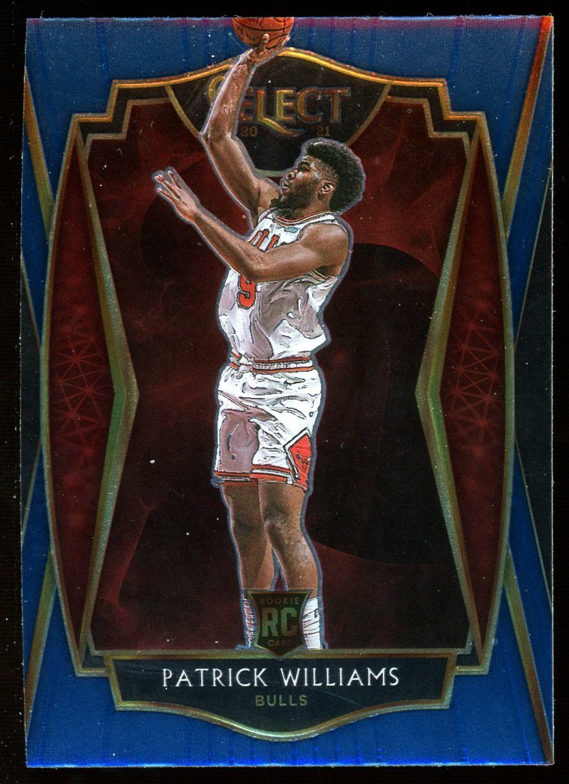 2020-21 Panini Select #185 Patrick Williams Blue