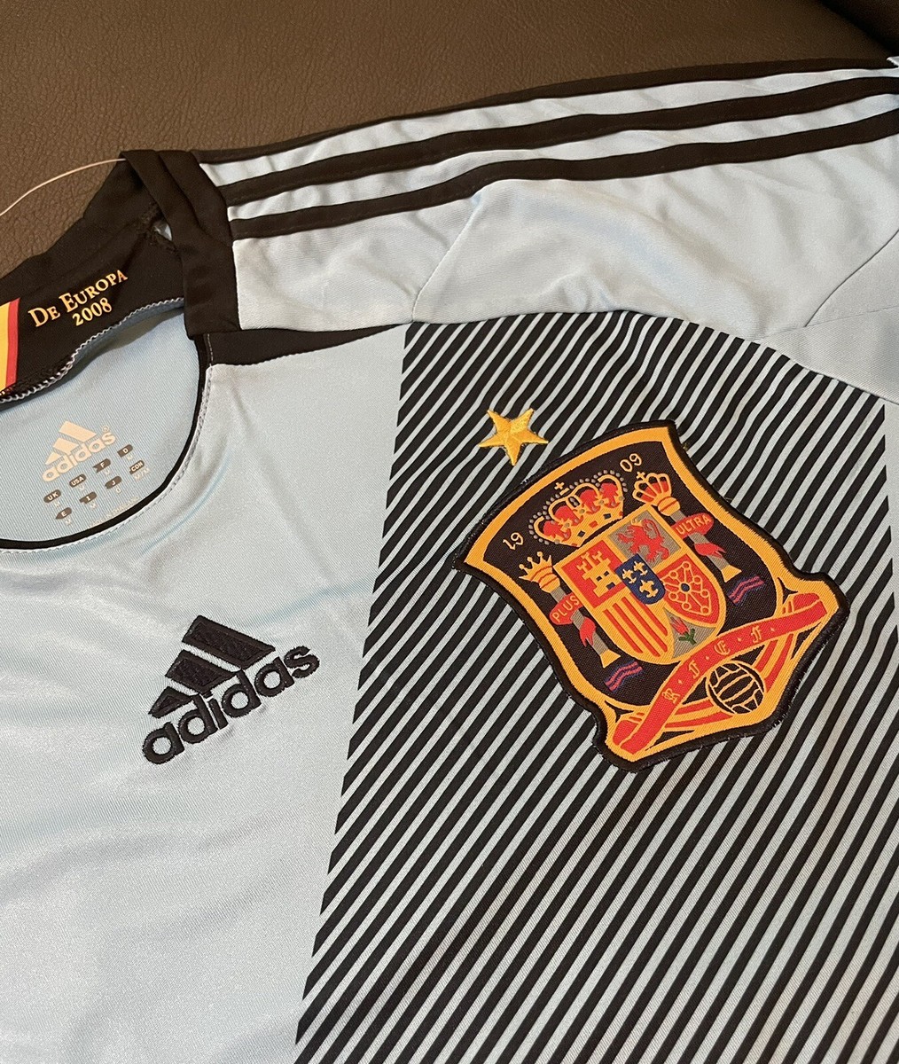 adidas - 2008 スペイン代表 #8 シャビ Sサイズ EURO優勝 ユニフォーム ADIDAS ESPAÑA XAVI CAMPEONES DE EUROPA 2008 SOCCER JERSEY