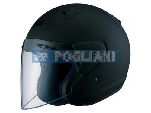 CASCO MOTO JET ARAI SZ-F NERO OPACO FROST BLACK FIBRA DI VETRO TG.XS | eBay