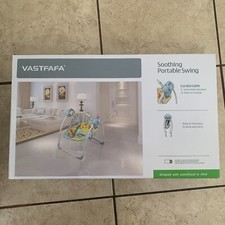 NEW Vastfafa Soothing Portable Baby Swing/Rocking Chair - No Batteries included 