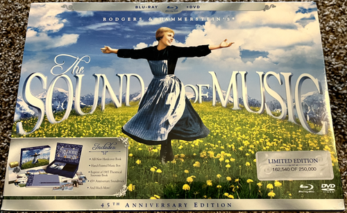 The Sound of Music 45th Limited Anniversary Edition Blu-Ray/DVD - BRAND ...