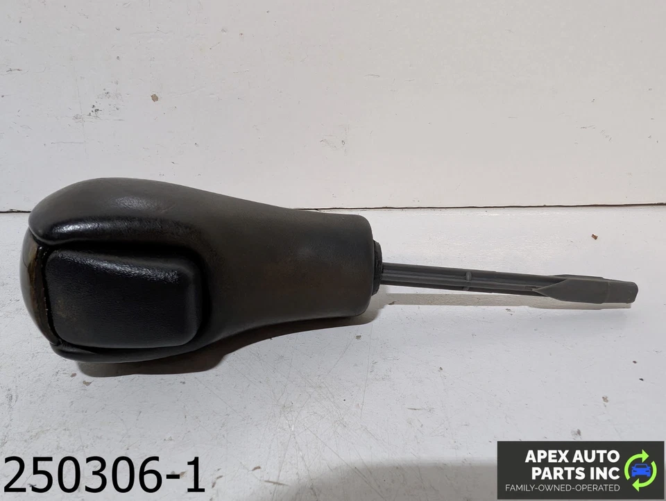 OEM 2004-2006 BMW X5 3,0 L selector de marchas automático perilla de cambio cuero negro Foto 3 de 4