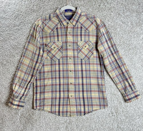 Pendleton Epic Hemd Herren Small Pearl Snap Western kariert - Bild 2 von 7