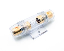 AGU-Sicherungshalter vergoldet 6-25mm&sup2; Stromkabel KFZ SG-Glassicherung