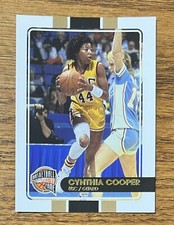 Cynthia Cooper 2010 Panini Basketball Hall of Fame Card #13 - 591/599