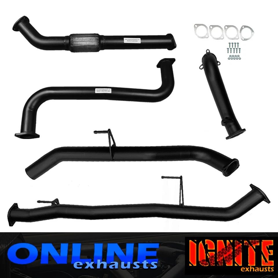 SUITS NISSAN NAVARA D40 2.5L MANUAL 07-15 3"INCH FULL EXHAUST PIPE ONLY