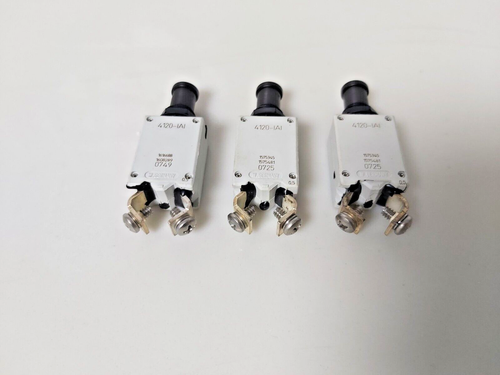 3PCS.ETA 4120-IAI Circuit Breaker 0.5 AMP 28V - Picture 3 of 4