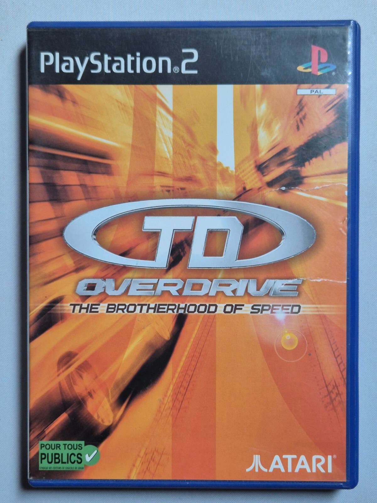 Jeu Sony PlayStation 2 TD Overdrive avec Notice PS2 PAL Français