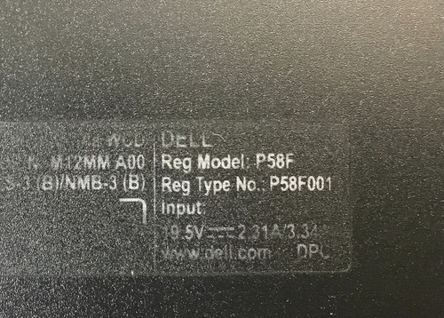 Genuine Dell Inspiron 15 5578 Model P58F Laptop Bottom Base Cover Assembly Y51C4 - Picture 4 of 4