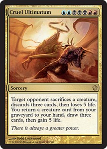 Cruel Ultimatum x4 - Commander 2013 - NM-Mint, English - Commander 2013