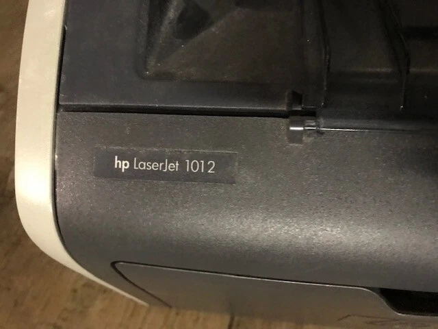 HP LaserJet 1012 Workgroup Laser Printer Working - Image 2 of 3