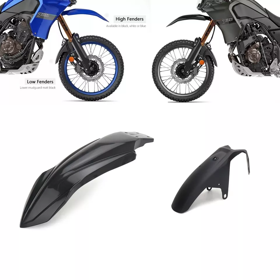 Protector de cubierta de guardabarros delantero alto y bajo para Yamaha Tenere 700 World Raid Foto 3 de 4