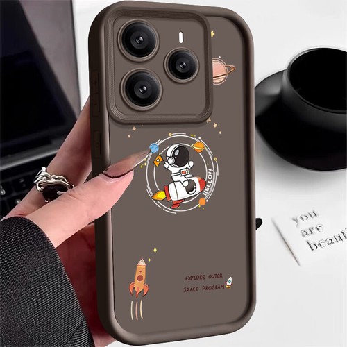 For Xiaomi Redmi Note 14 13 12 11 Pro 14T 13T Astronauts Silicone TPU Case Cover - Picture 16 of 18
