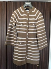 Chanel Cashmere Cardigan Dress Size 36 Warm & Luxurious Used