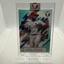 2025 Topps Pristine Jimmy Rollins Teal /199 Philadelphia Phillies  SP Encased