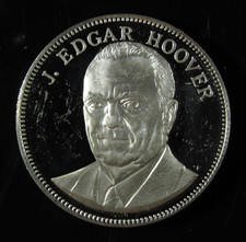 Sterling Silver 925 - J. Edgar Hoover Freedoms Foundation At Valley Forge 33.1g