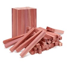 50Pcs Aromatic Cedar Blocks for Clothes Storage - Fresh  Natural Protection