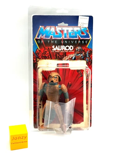 Saurod Complete W/CARDBACK He-Man MOTU Masters of the Universe Mattel Vintage.