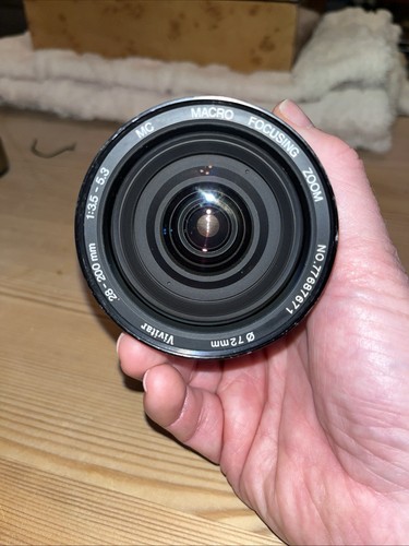 Vivitar 28-200mm 1:3.5-5.3 Macro Focusing Zoom Lens C/FD Mount Vintage boxed - Picture 1 of 4