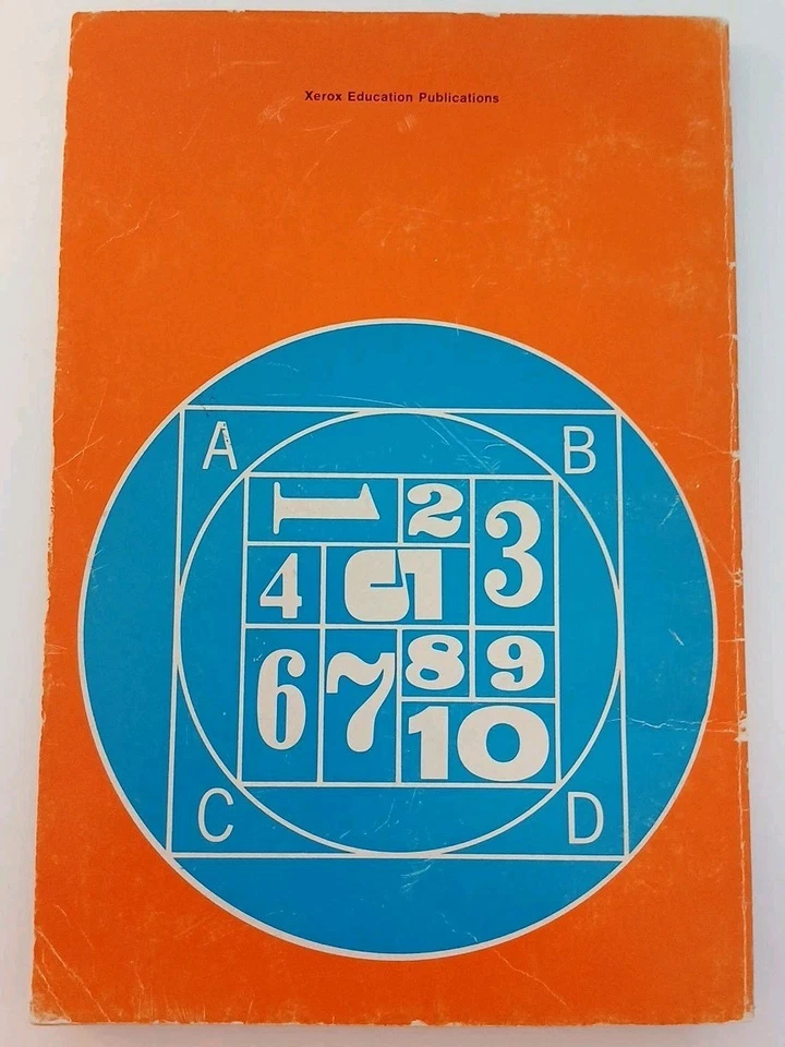 VINTAGE MATH PUZZLES AND ODDITIES by Robert Yawin 1972 XEROX Paperback - Image 2 of 2