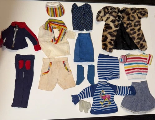 Barbie Clone Doll Clothes Lot Of Outfits & Accessories Assorted 1970s Vintage