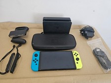 Nintendo Switch OLED Model Handheld Console Marks On Screen + Case