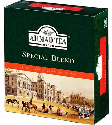 Ahmad Tea SPECIAL BLEND - 100 Tagged Teabags 200g / 7.05oz