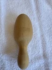 Foot Form Patented Sock Darning Egg Solid Wood Vintage