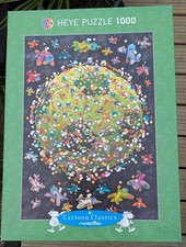 Heye 1000pc Jigsaw Puzzle Mordillo 'Football' Complete. Very good condition 
