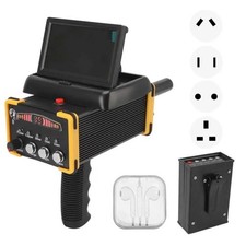 GR-100 Black Hawk Metal Detector 1000m Long Range Gold Silver Gem Detector Case