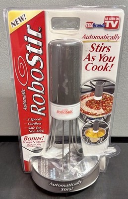 Robo Stir Automatic Cooking Pot Stirrer 3-Speed Cordless Non-Stick As Seen On TV