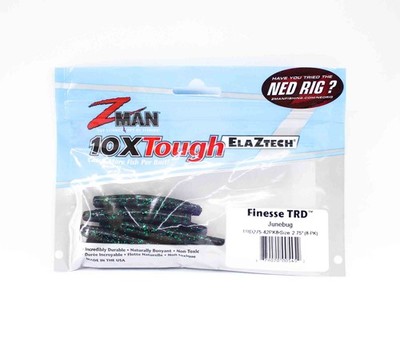 Zman Soft K�der Finesse TRD 2.75 Zoll 8/Pack June Bug (5452)