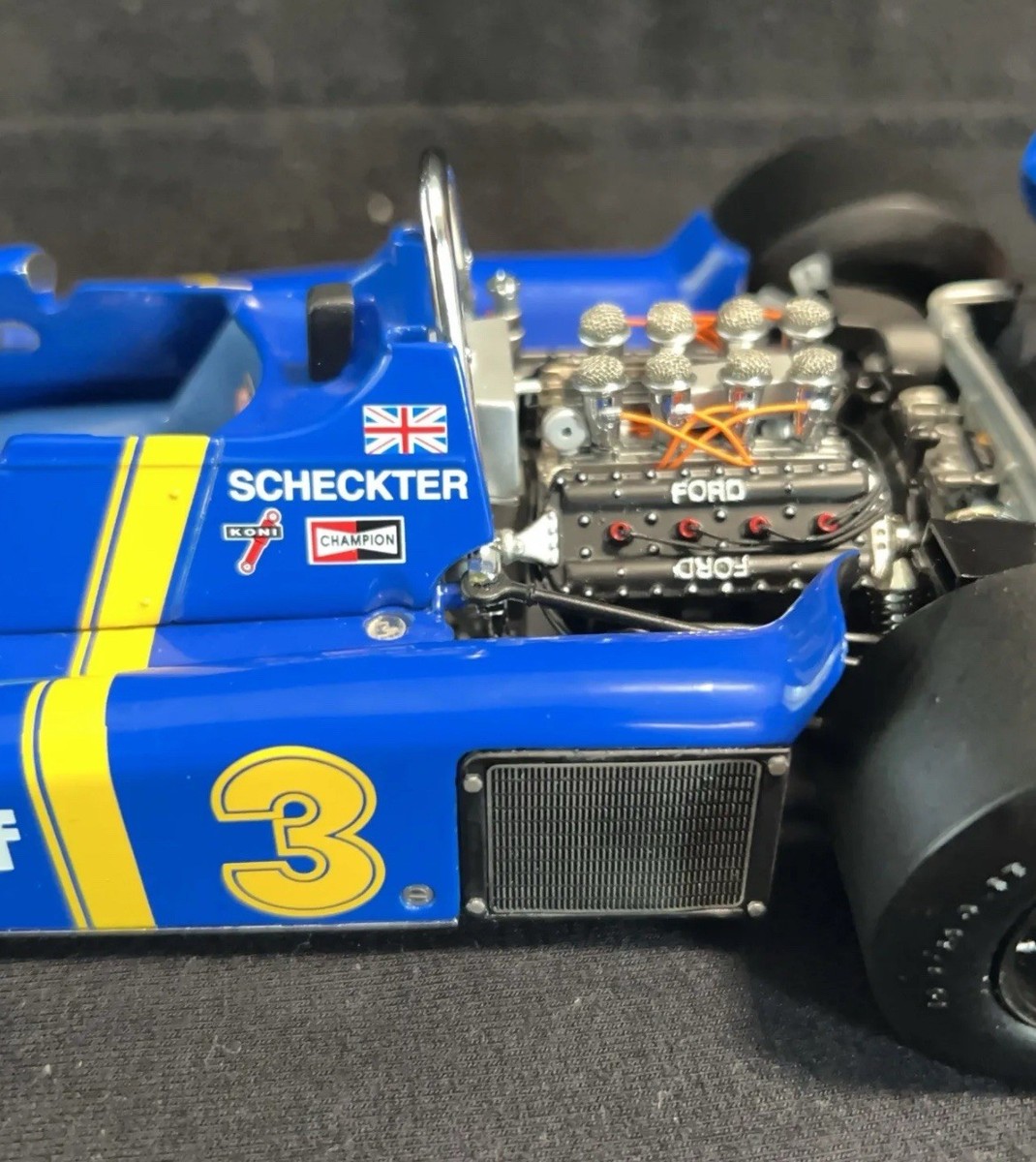 絶版‼️エグゾト ティレル フォード P34 1/18 Exoto 1:18 Tyrrell Ford P34 #3 Jody Scheckter 6-Wheel F1 Diecast