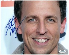 Seth Meyers Signed Autographed 8x10 Photo SNL Saturday Night Live Late Night