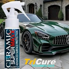 CERAMIC CAR COATING SPRAY "HIGH STRENGTH ADVANCED PROTECTION" TRICURE TECHNOLOGY