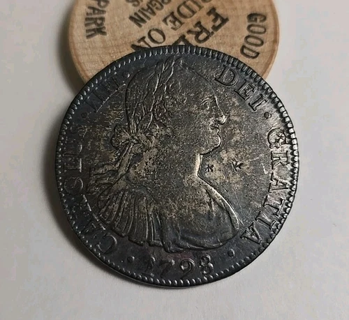 1798 Mexico 8 Reales — photo from the most recent tracked eBay sale